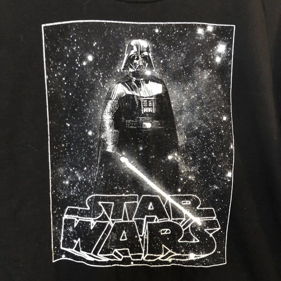 Star Wars Darth Vader Lucas Films Graphic T-shirt Tee Shirt Size XL Teens - Picture 2 of 4